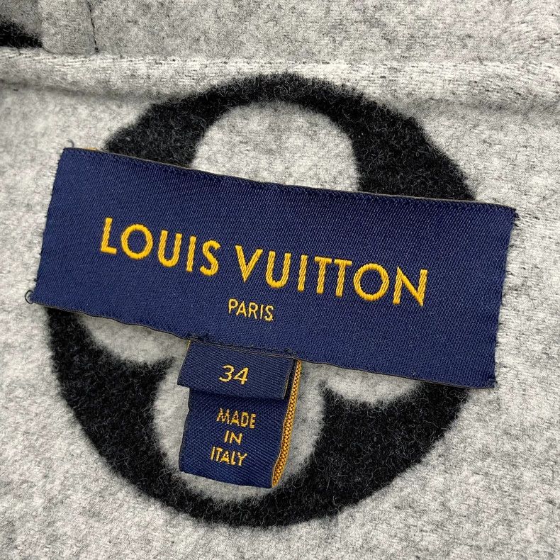 Louis Vuitton Black Hooded Short Coat with Logo - dmc Size US L / EU 52-54 / 3 - 5 Thumbnail