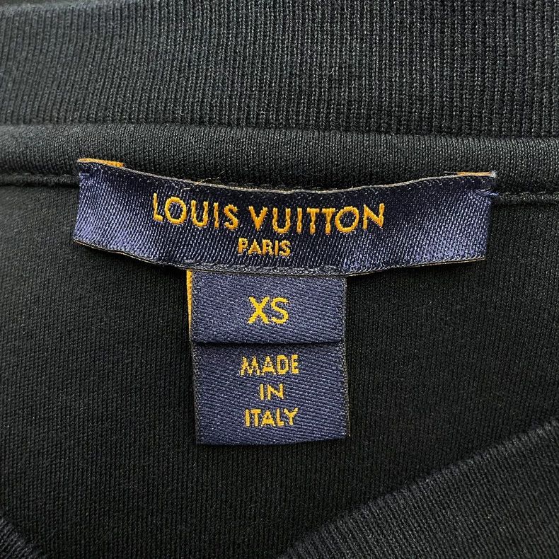 Louis Vuitton Black Short Sleeve Printed T-Shirt - dmc Size US XS / EU 42 / 0 - 5 Thumbnail