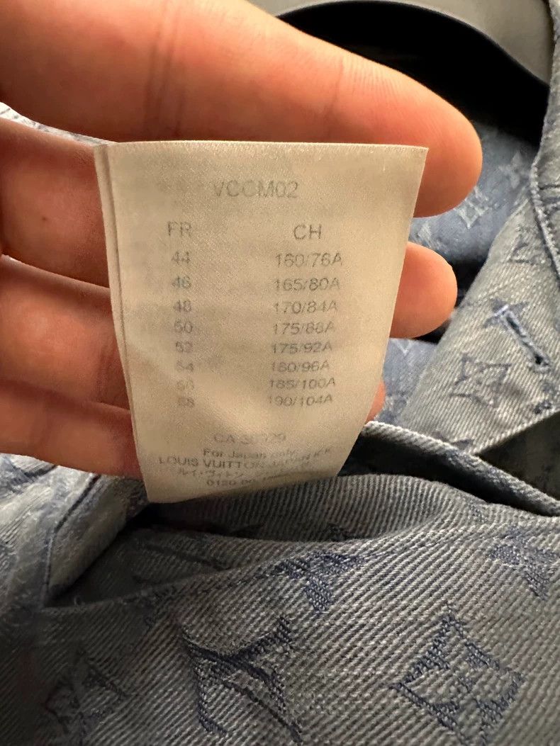 Louis Vuitton LV Monogram Denim Jacket with Classic Style - dmc Size US L / EU 52-54 / 3 - 7 Thumbnail