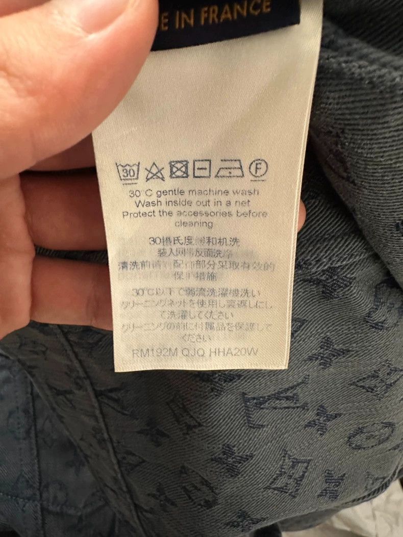 Louis Vuitton LV Monogram Denim Jacket with Classic Style - dmc Size US L / EU 52-54 / 3 - 5 Thumbnail
