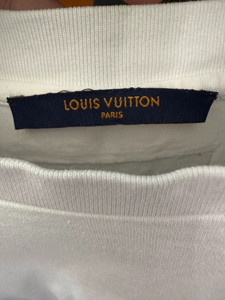 LV SS21 Print Crew Neck Short Sleeve T-Shirt - dmc