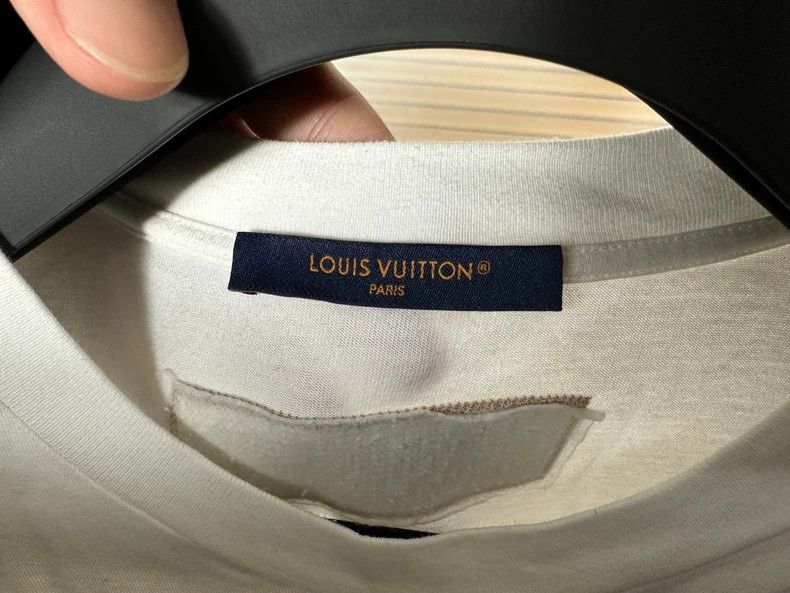 Louis Vuitton Louis Vuitton Beaded Logo Embroidery T-Shirt - dmc Size US L / EU 52-54 / 3 - 4 Thumbnail