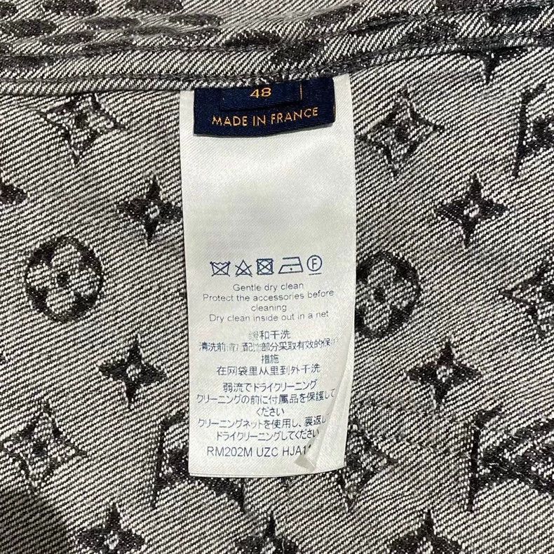 Louis Vuitton Louis Vuitton Nigo Denim Jacket with Print - dmc Size US L / EU 52-54 / 3 - 5 Thumbnail