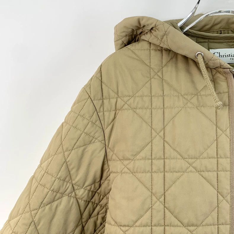 Dior Christian Dior Quilted Cotton Hooded Jacket - dmc Size US S / EU 44-46 / 1 - 3 Thumbnail