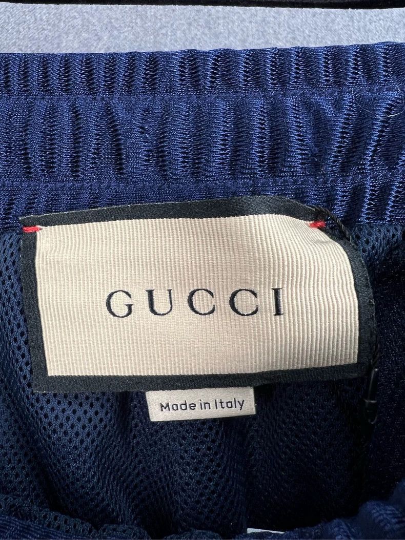 Gucci Gucci Red Green Striped Logo Sweatpants - dmc Size US 27 - 4 Thumbnail