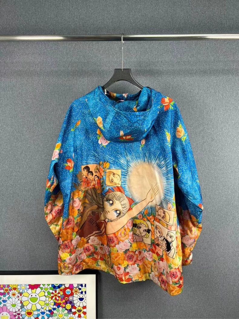 Gucci GUCCI NY Collaboration Floral Windbreaker Jacket - dmc Size US M / EU 48-50 / 2 - 2 Thumbnail