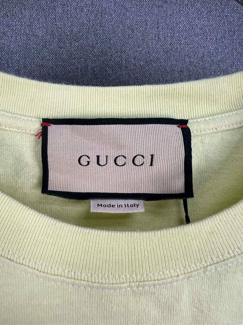 Gucci GUCCI Red Blue Stripe Short Sleeve T-Shirt - dmc Size US L / EU 52-54 / 3 - 3 Thumbnail