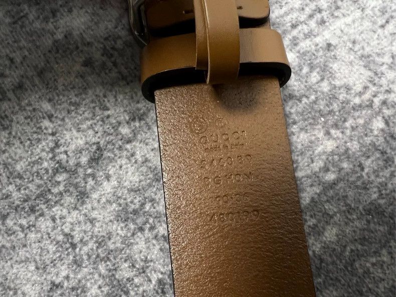 GUCCI Double G Vintage Buckle Waist Belt - dmc