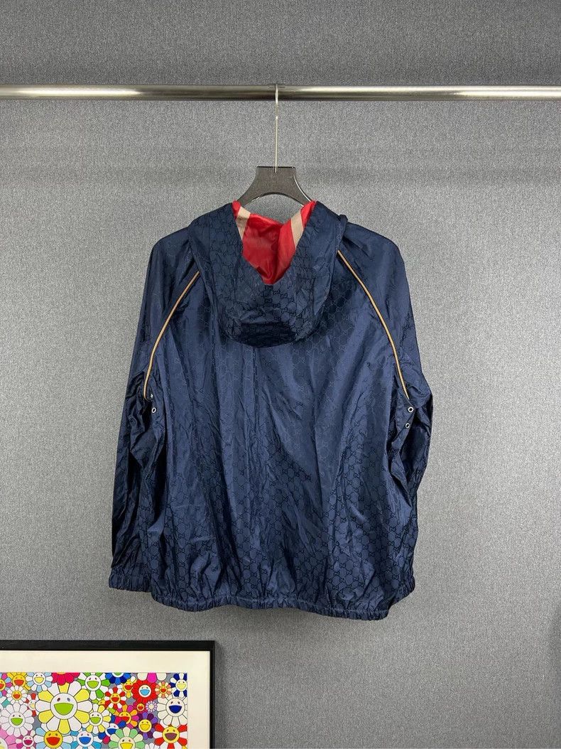 Gucci Gucci Logo Windbreaker Jacket for Men - dmc Size US M / EU 48-50 / 2 - 2 Thumbnail