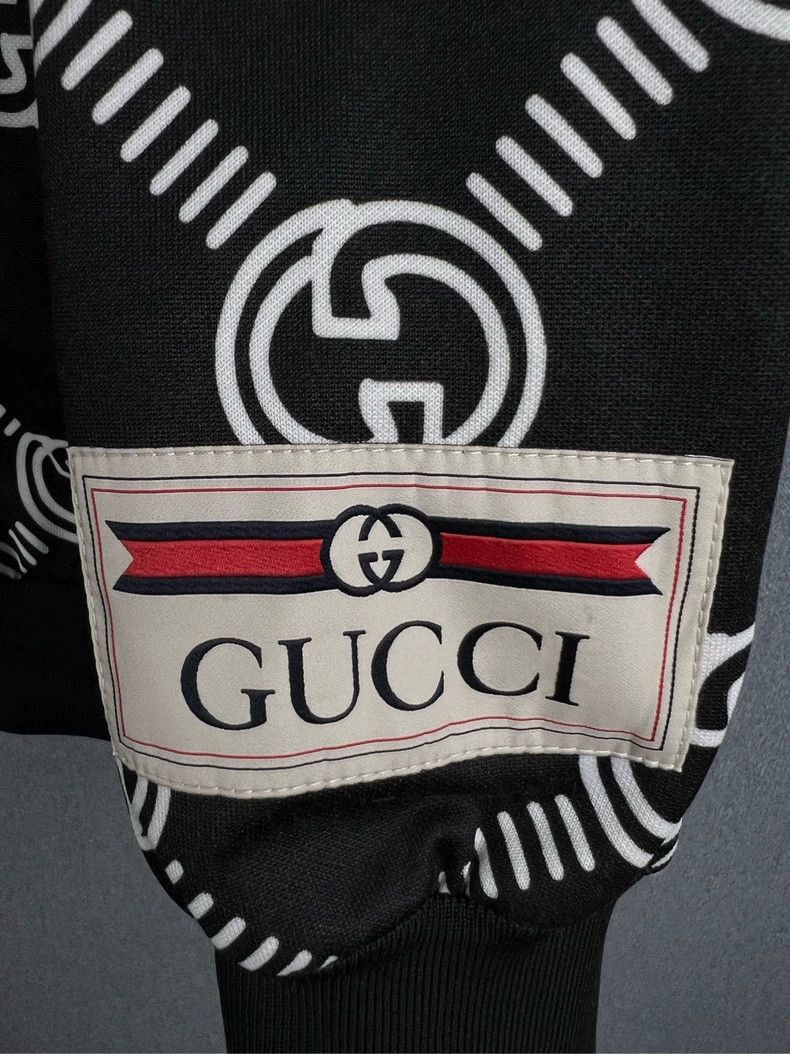 Gucci Gucci Monogram Logo Jacket in Black - dmc Size US S / EU 44-46 / 1 - 3 Thumbnail