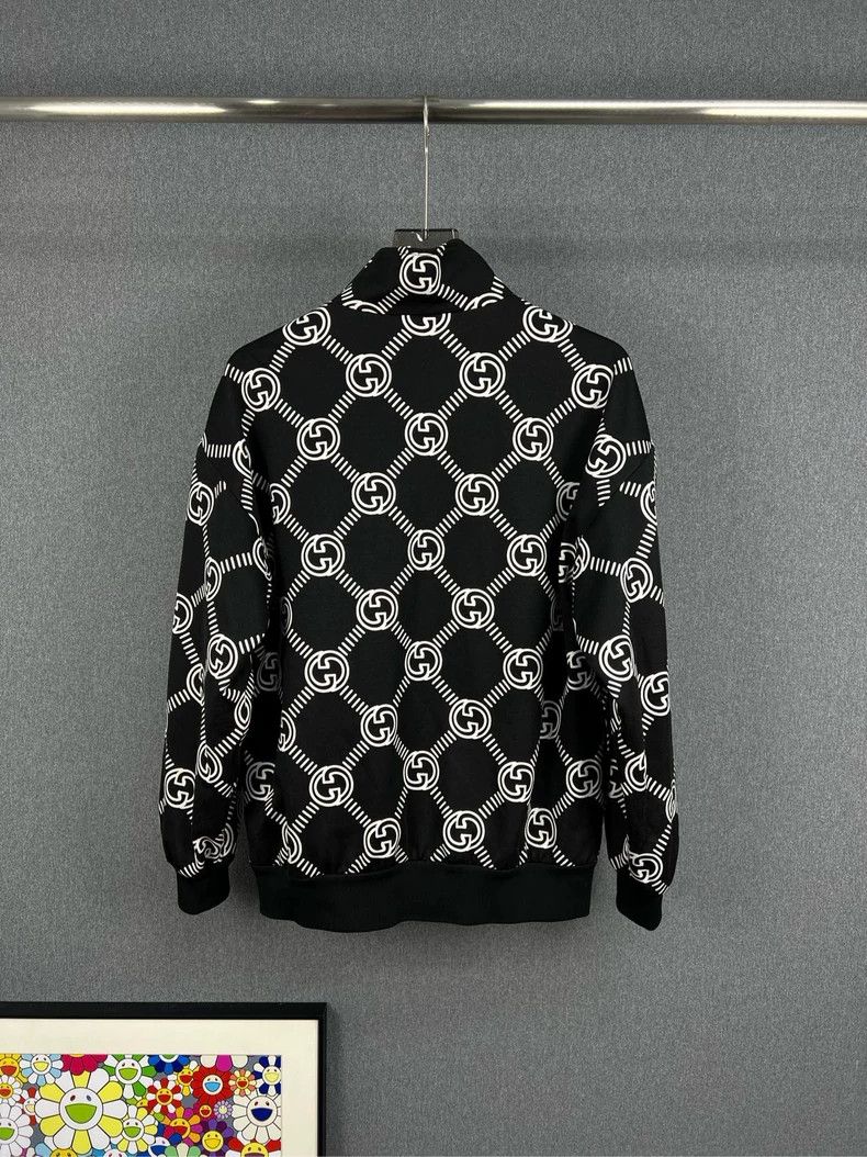Gucci Gucci Monogram Logo Jacket in Black - dmc Size US S / EU 44-46 / 1 - 2 Thumbnail