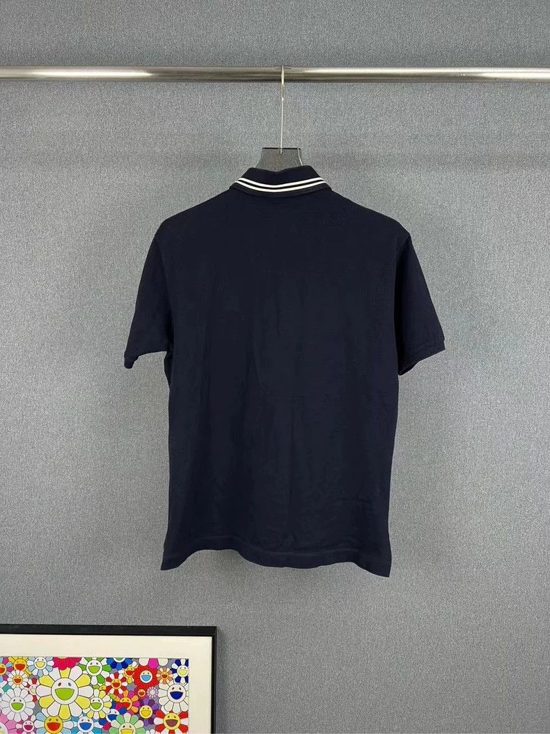 Gucci GUCCI Embroidered Logo Short Sleeve Polo - dmc Size US S / EU 44-46 / 1 - 2 Thumbnail