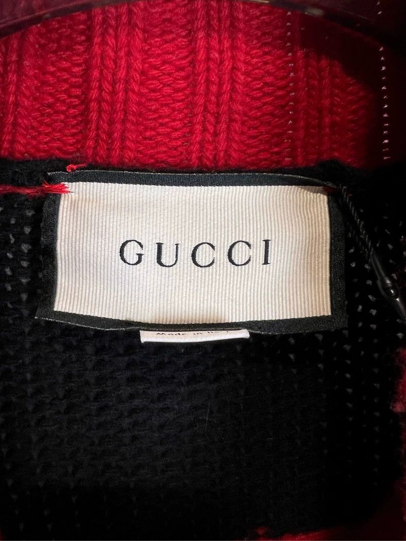 Gucci Gucci Zip Sweater Knitwear with Logo - dmc Size US S / EU 44-46 / 1 - 5 Thumbnail