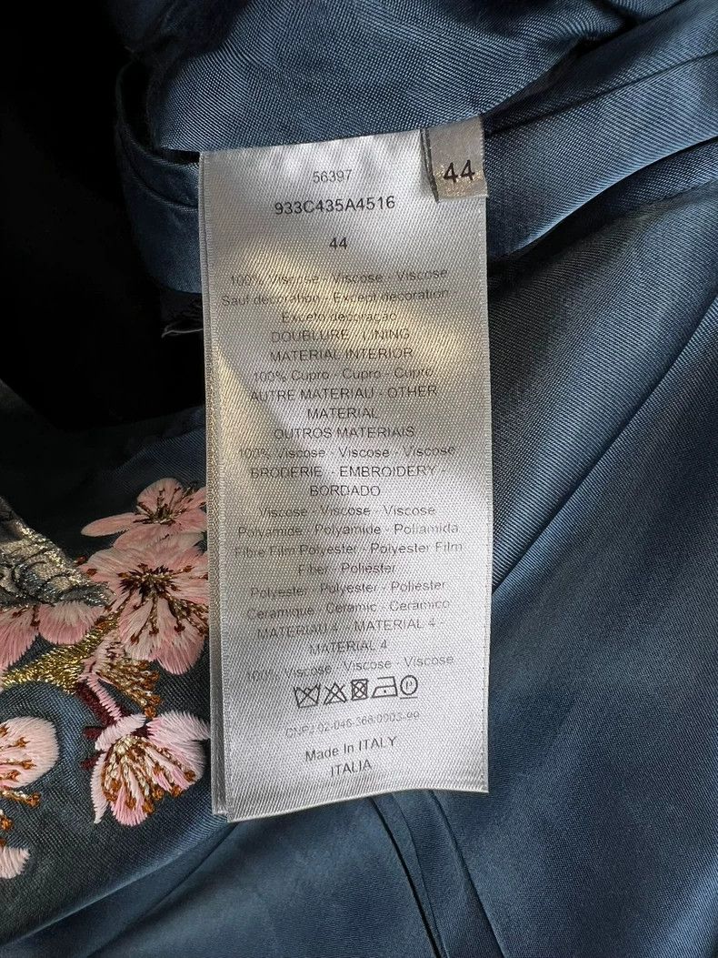 Dior Dior Embroidered Silk Jacket with Tags - dmc Size US L / EU 52-54 / 3 - 4 Thumbnail