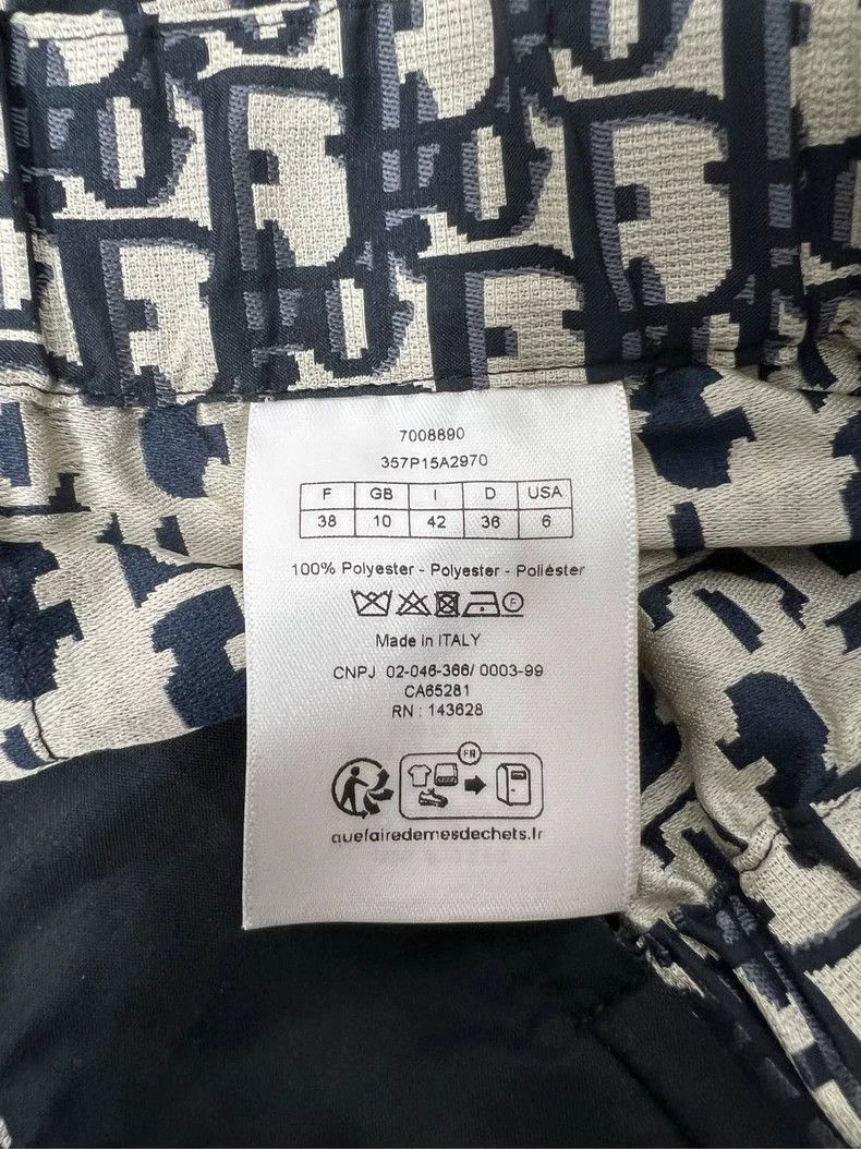 Dior DIOR Logo Print Shorts Skirt Size 38 - dmc Size US 38 / EU 54 - 4 Thumbnail