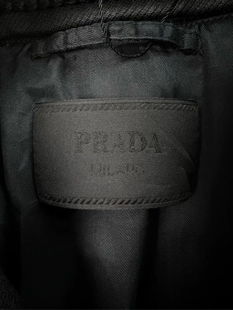 Prada PRADA Double Collar Wool Coat Size 46 - dmc Size US M / EU 48-50 / 2 - 3 Thumbnail