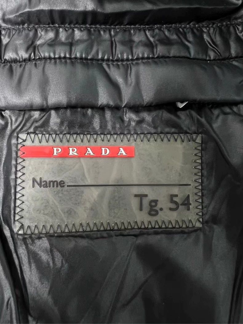 Prada PRADA Down Jacket with Triangle Logo - dmc Size US L / EU 52-54 / 3 - 4 Thumbnail