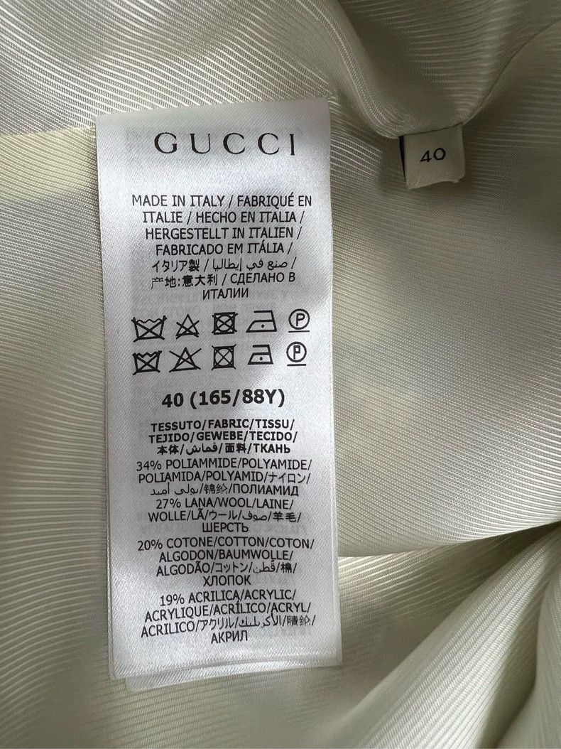Gucci GUCCI Plaid Tweed Coat Jacket Brand New - dmc Size US M / EU 48-50 / 2 - 4 Thumbnail