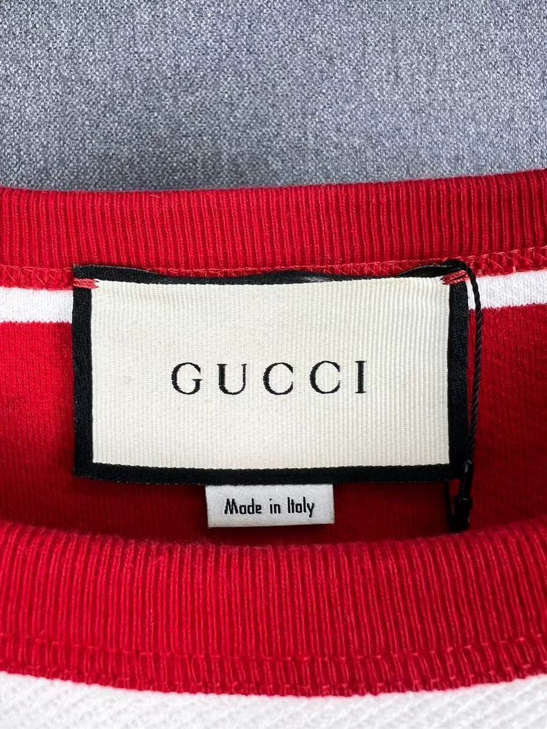 Gucci Gucci Red and White Striped Knit Sweater - dmc Size US XS / EU 42 / 0 - 4 Thumbnail