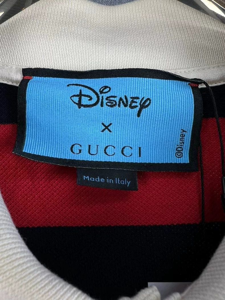 Gucci GUCCI Disney Embroidered Logo Short Sleeve Polo - dmc Size US XXL / EU 58 / 5 - 5 Thumbnail