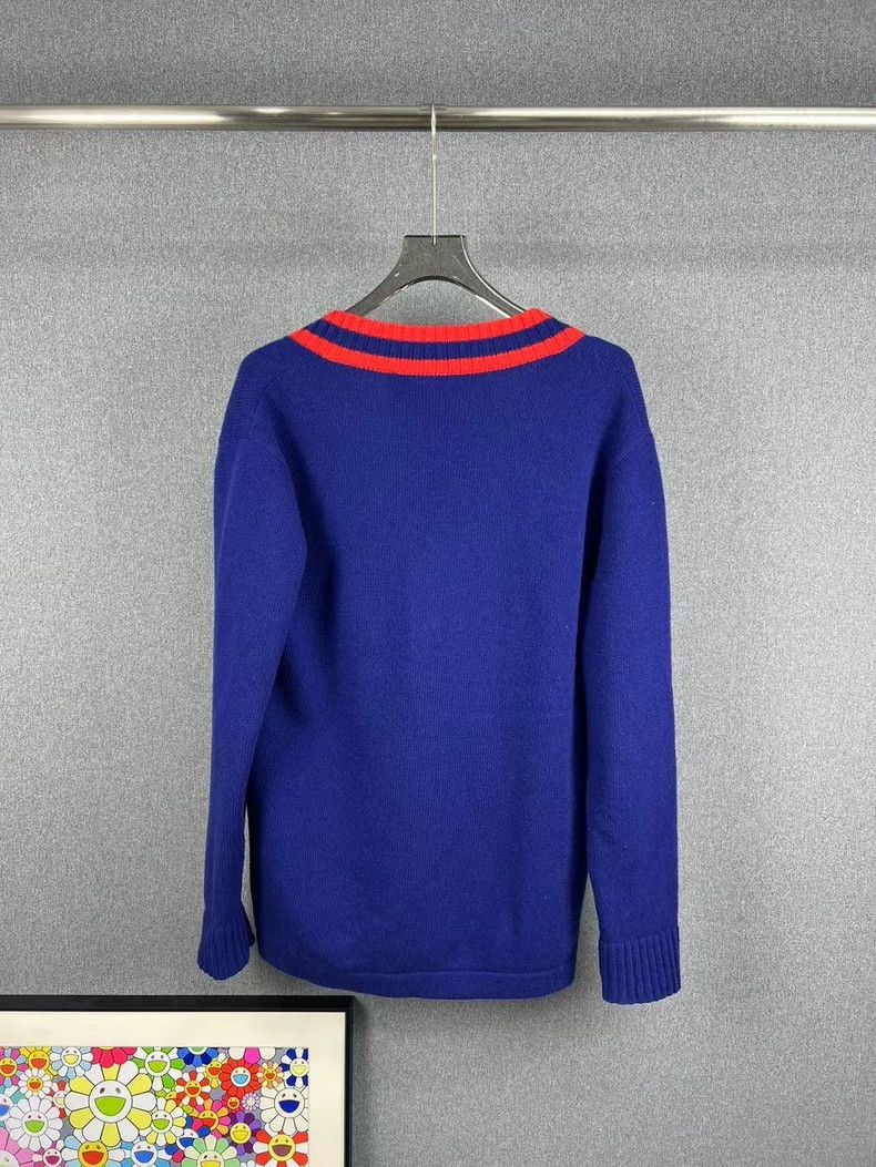 Gucci GUCCI Embroidered Logo Knit Cardigan Sweater - dmc Size US XS / EU 42 / 0 - 2 Thumbnail