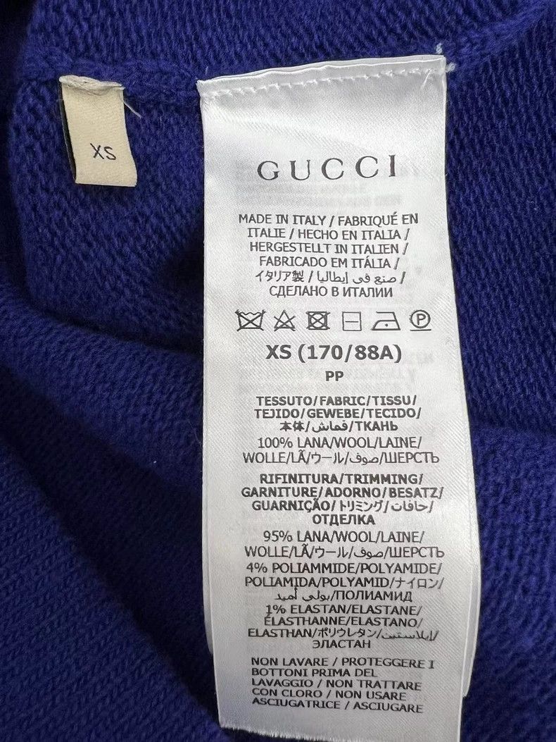 Gucci GUCCI Embroidered Logo Knit Cardigan Sweater - dmc Size US XS / EU 42 / 0 - 5 Thumbnail