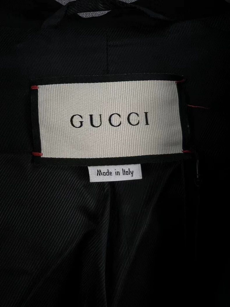 Gucci Gucci Embroidered Logo Blazer Jacket - dmc Size US M / EU 48-50 / 2 - 4 Thumbnail