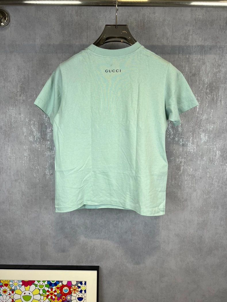 Gucci Gucci Embroidered Rabbit Short Sleeve T-Shirt - dmc Size US XXS / EU 40 - 2 Thumbnail
