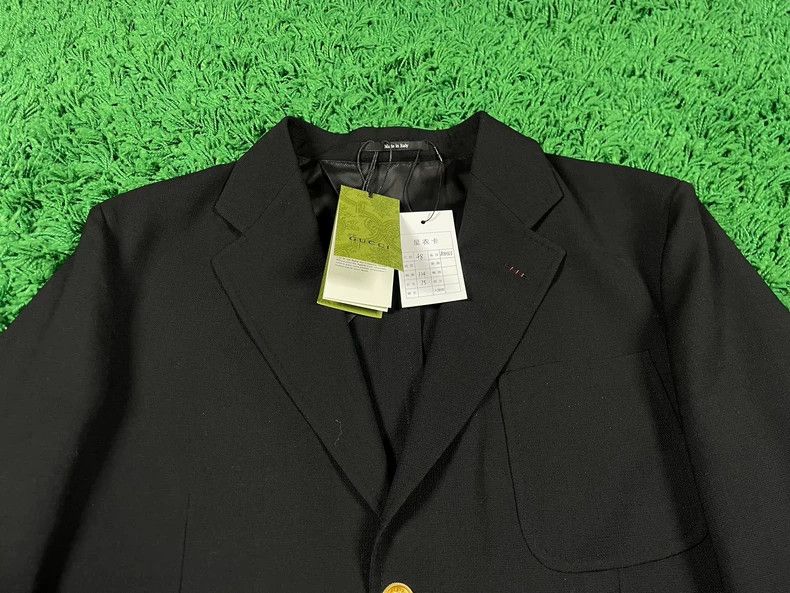 Gucci Gucci New Logo Embroidered Blazer Suit 48 - dmc Size US L / EU 52-54 / 3 - 2 Thumbnail
