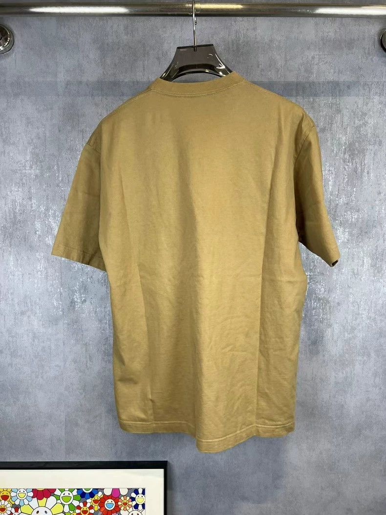 Balenciaga BALENCIAGA Khaki Short Sleeve Shirt - dmc Size US XS / EU 42 / 0 - 2 Thumbnail
