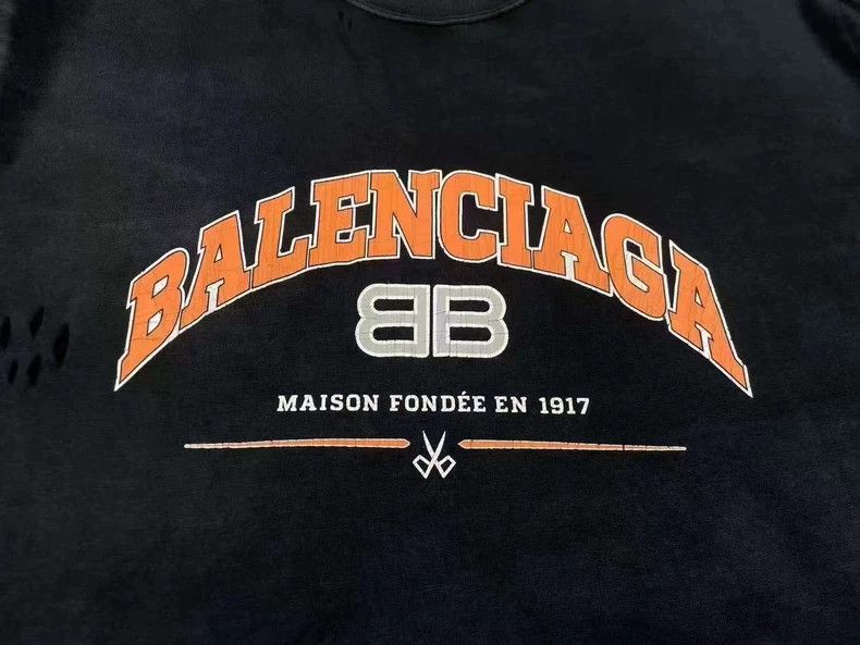 Balenciaga BALENCIAGA Vintage Scissor Short Sleeve Shirt - dmc Size US M / EU 48-50 / 2 - 3 Thumbnail