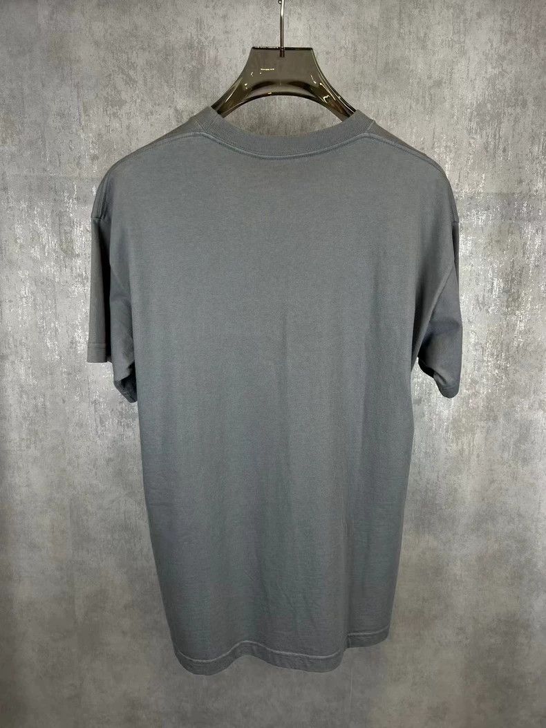 Balenciaga BALENCIAGA Gray Short Sleeve T-Shirt - dmc Size US M / EU 48-50 / 2 - 2 Thumbnail