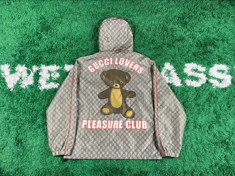 Gucci Gucci x Kai Bear Logo Zip Jacket - dmc Size US M / EU 48-50 / 2 - 2 Thumbnail