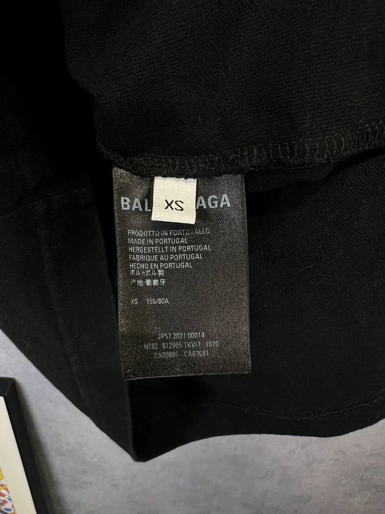 Balenciaga Balenciaga Short Sleeve T-Shirt in Black - dmc Size US XS / EU 42 / 0 - 4 Thumbnail