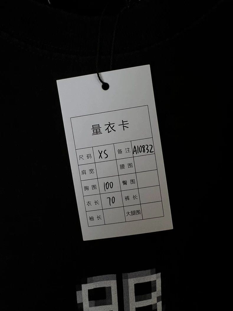 Balenciaga Balenciaga Short Sleeve T-Shirt in Black - dmc Size US XS / EU 42 / 0 - 6 Thumbnail