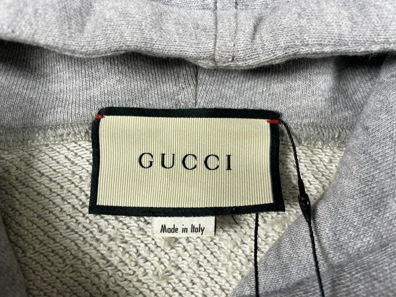 Gucci Gucci Logo Hoodie with Side Stripes - dmc Size US L / EU 52-54 / 3 - 4 Thumbnail