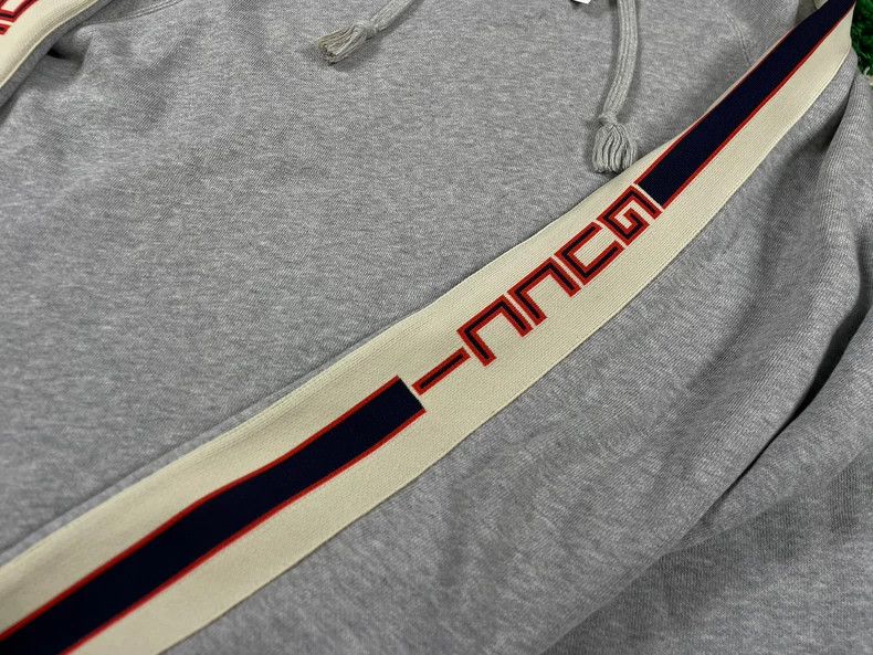 Gucci Gucci Logo Hoodie with Side Stripes - dmc Size US L / EU 52-54 / 3 - 3 Thumbnail
