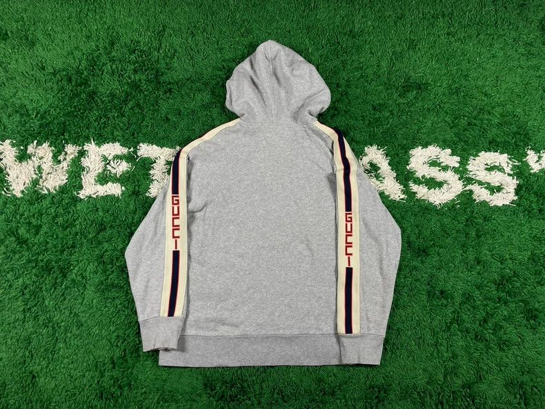 Gucci Gucci Logo Hoodie with Side Stripes - dmc Size US L / EU 52-54 / 3 - 2 Thumbnail