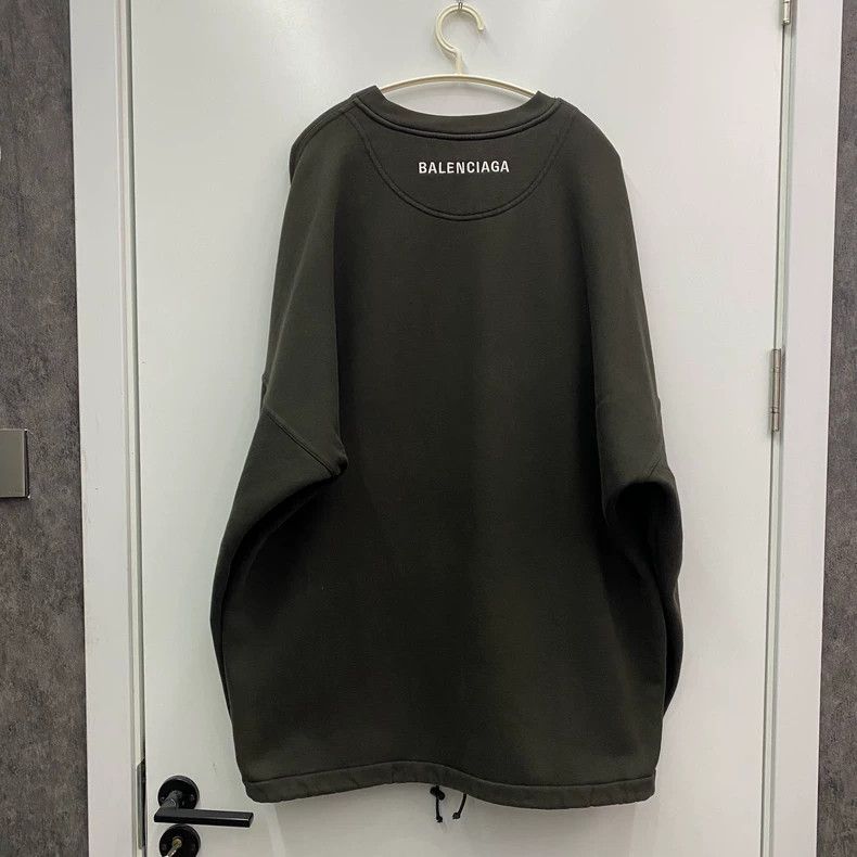 Balenciaga Brown Round Neck Sweatshirt - dmc Size US XS / EU 42 / 0 - 2 Thumbnail