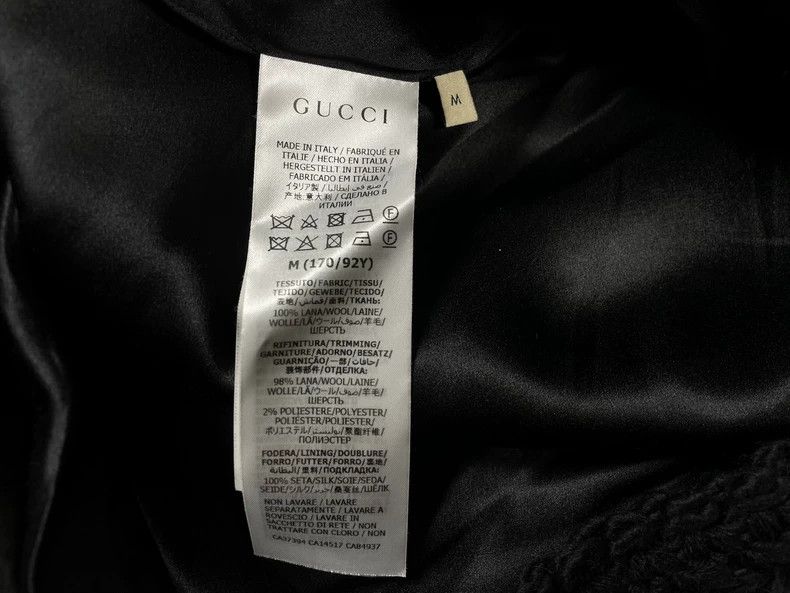 Gucci Gucci Patterned Cashmere Cardigan Size M - dmc Size US M / EU 48-50 / 2 - 6 Thumbnail