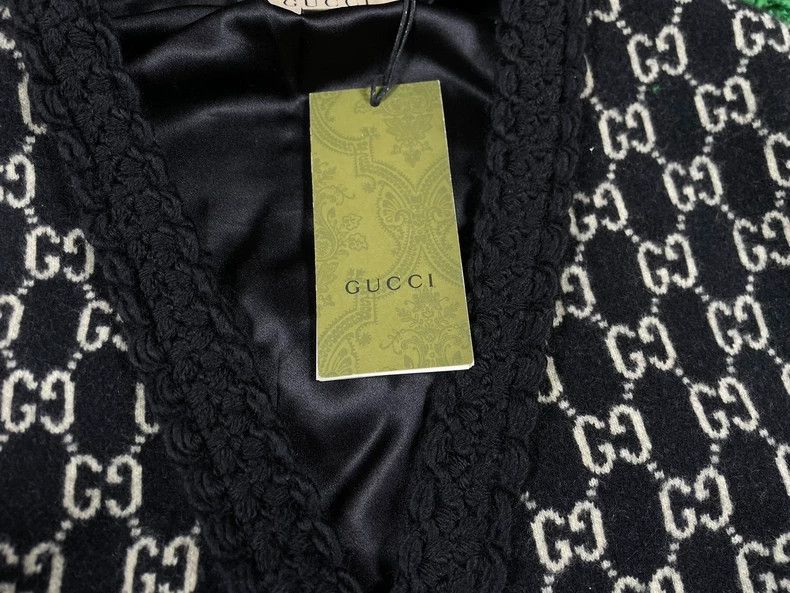 Gucci Gucci Patterned Cashmere Cardigan Size M - dmc Size US M / EU 48-50 / 2 - 4 Thumbnail