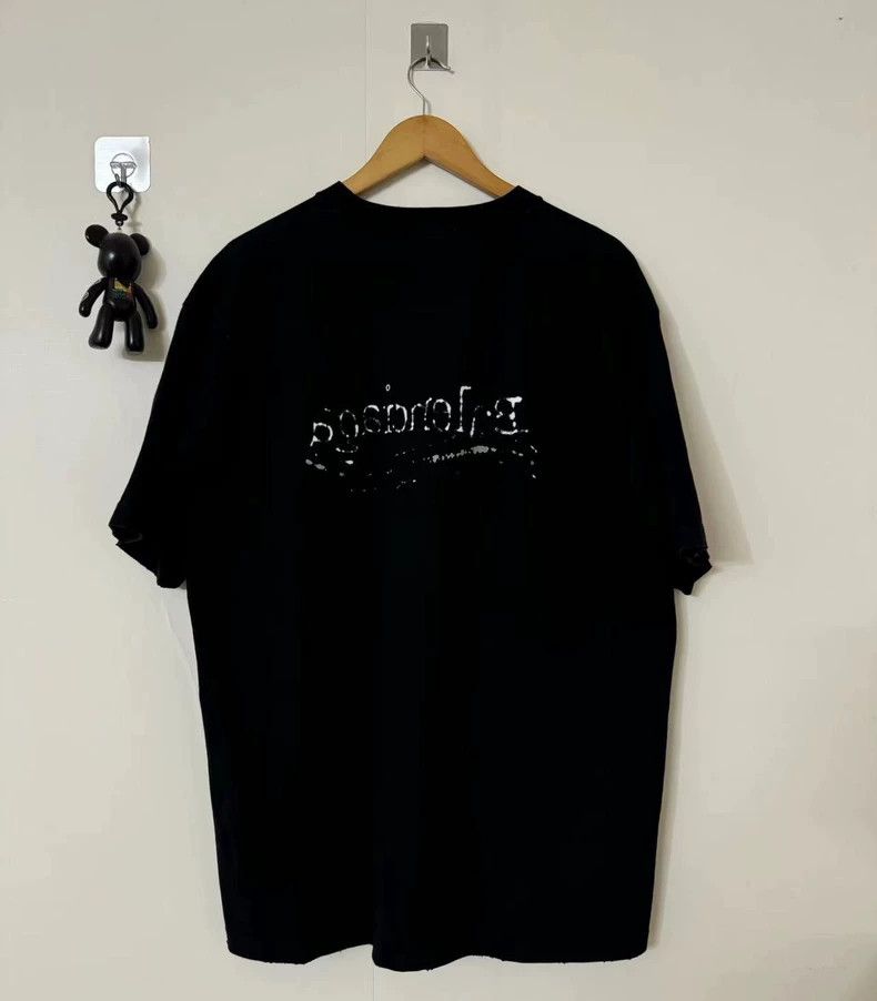 Balenciaga Balenciaga Black and White Short Sleeve Shirt - dmc Size US M / EU 48-50 / 2 - 2 Thumbnail