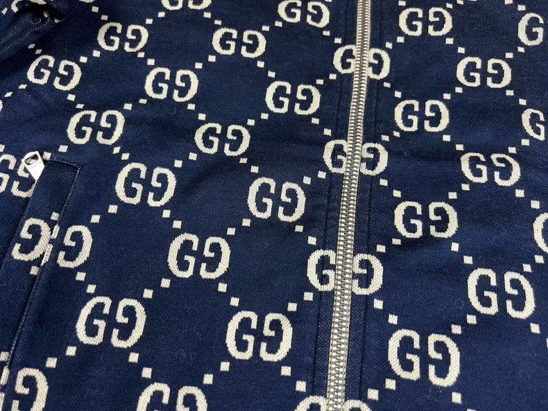 Gucci Gucci Red Blue Logo Jacket Size Small - dmc Size US S / EU 44-46 / 1 - 3 Thumbnail