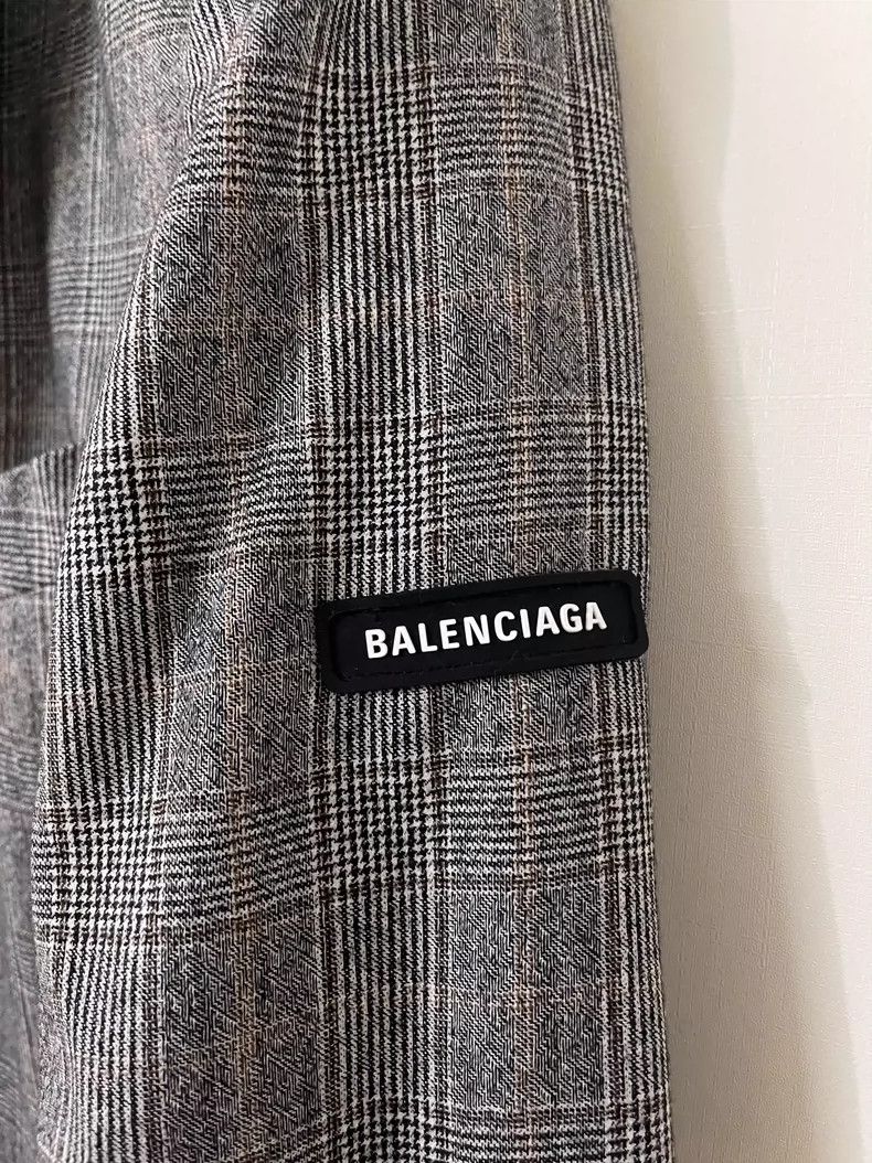 Balenciaga Balenciaga Plaid Blazer Jacket - dmc Size US S / EU 44-46 / 1 - 2 Thumbnail