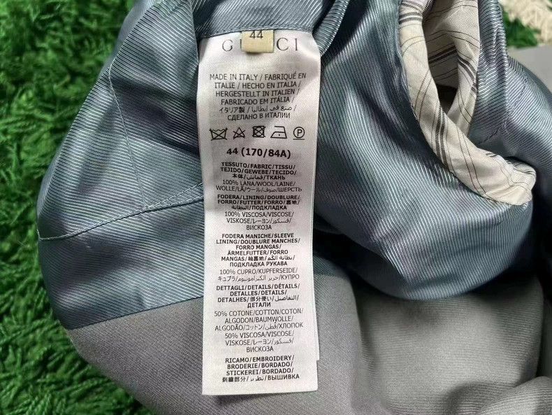 Gucci Gucci x Adidas Gray Suit Jacket - dmc Size US XL / EU 56 / 4 - 4 Thumbnail