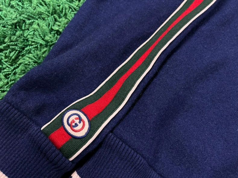 Gucci Gucci Red Green Colorblock Cashmere Jacket - dmc Size US XS / EU 42 / 0 - 4 Thumbnail