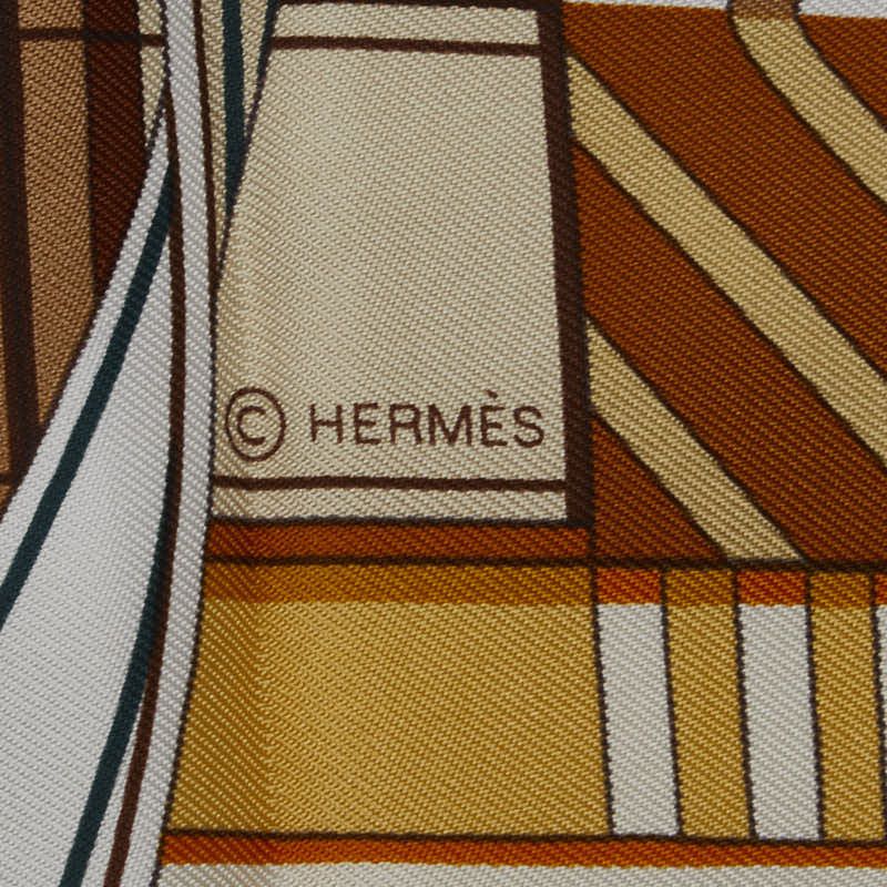 Hermes Hermes Hermes Voltes et pirouettes Silk Scarf Others Scarf Size ONE SIZE - 3 Thumbnail