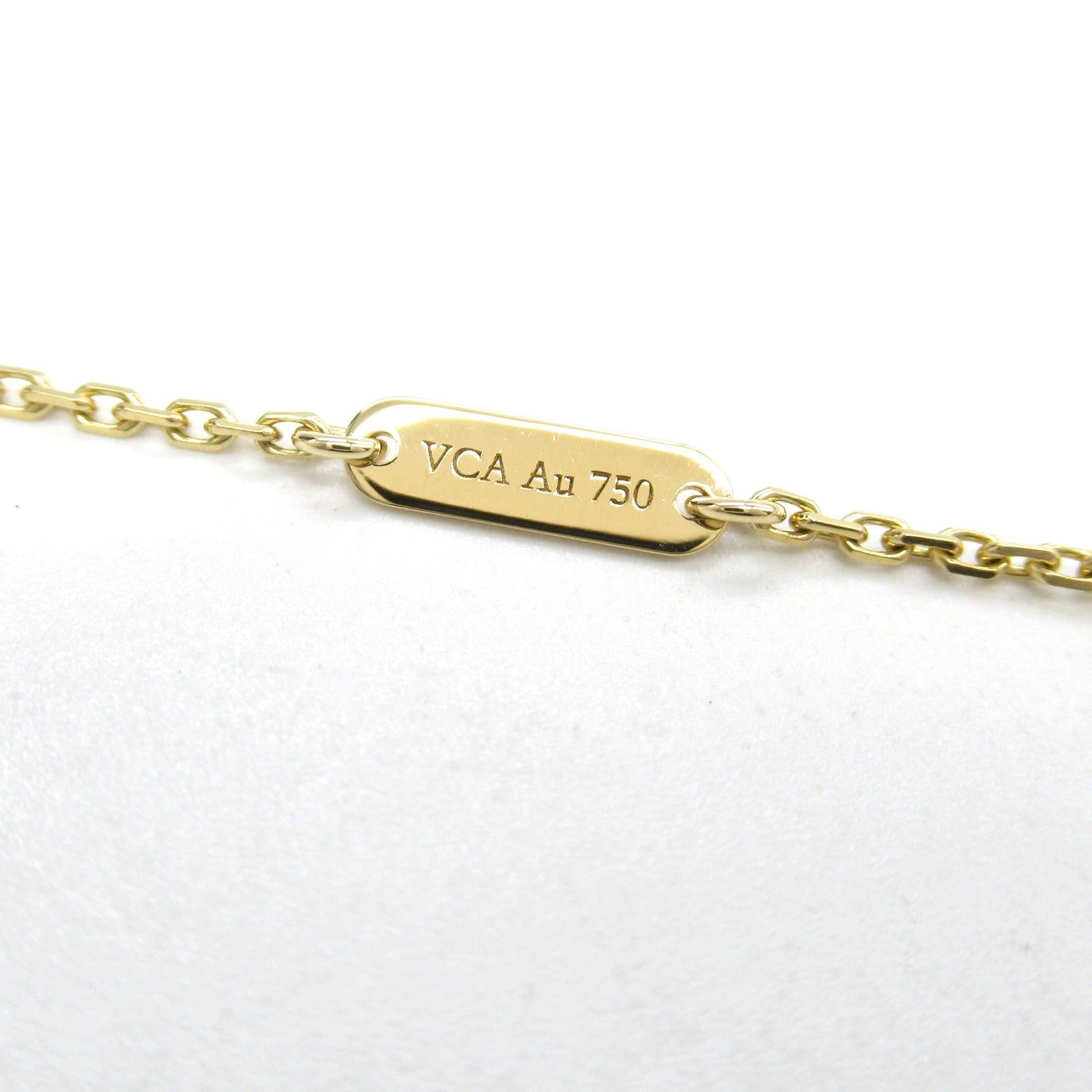Van Cleef & Arpels Van Cleef Arpels Alhambra Necklace Onyx K18 (Yellow Gold) Black Size ONE SIZE - 4 Thumbnail
