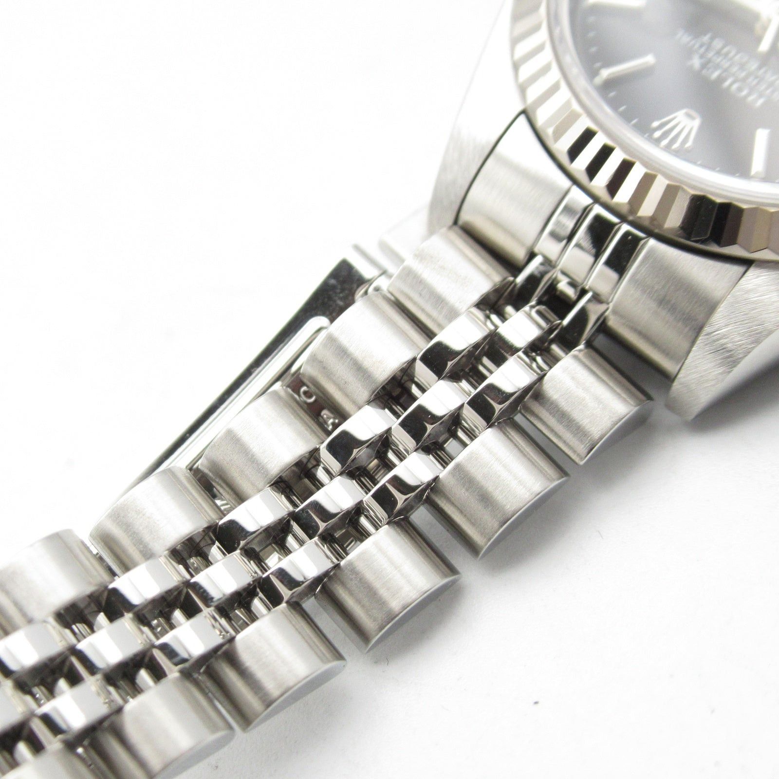 Rolex Rolex Datejust F Women Watch Automatic Winding K18Wg (White Gold) Stainless Steel Black Ba Size ONE SIZE - 13 Thumbnail