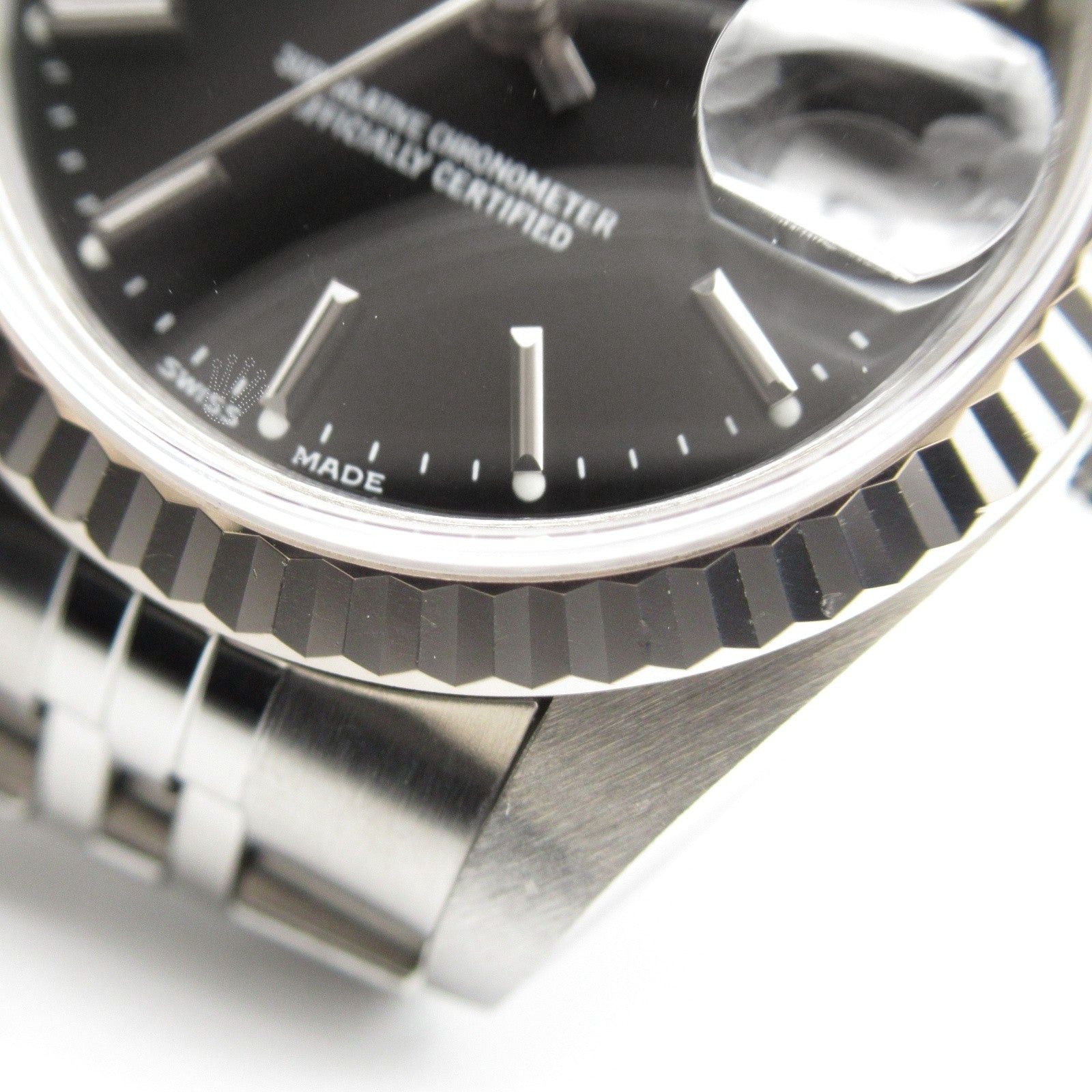 Rolex Rolex Datejust F Women Watch Automatic Winding K18Wg (White Gold) Stainless Steel Black Ba Size ONE SIZE - 12 Thumbnail